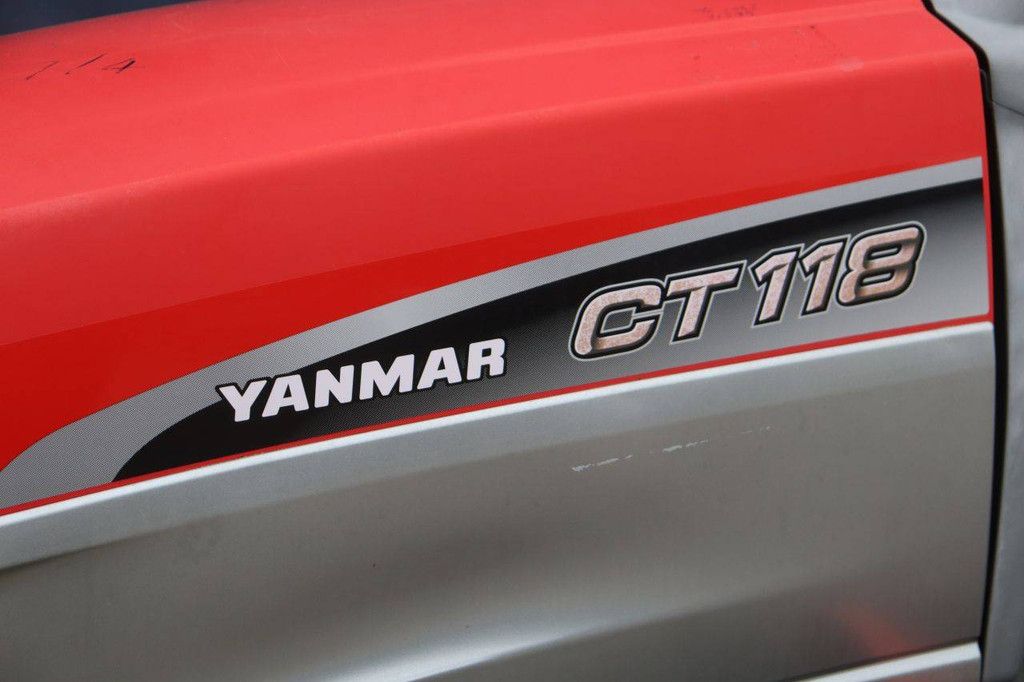 Crawler tractor Yanmar CT118 Diesel 18hp with cultivator