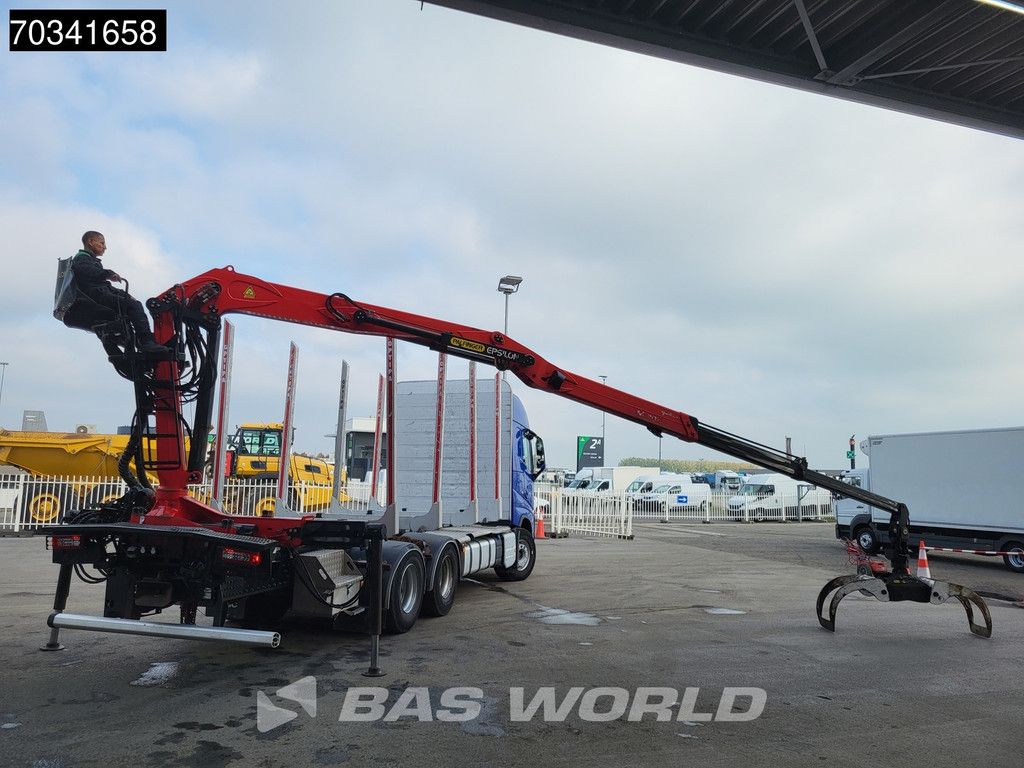 Volvo FH 540 6X4 Palfinger M120Z96 Crane Holztransport Retarder Automatic Euro 6