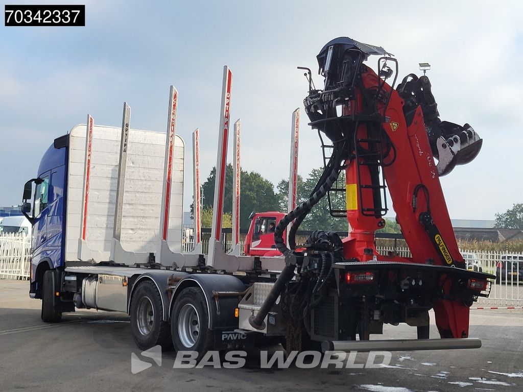 Volvo FH 540 6X4 Combi Palfinger M120Z96 Crane Holztransport Retarder Automatic Euro 6