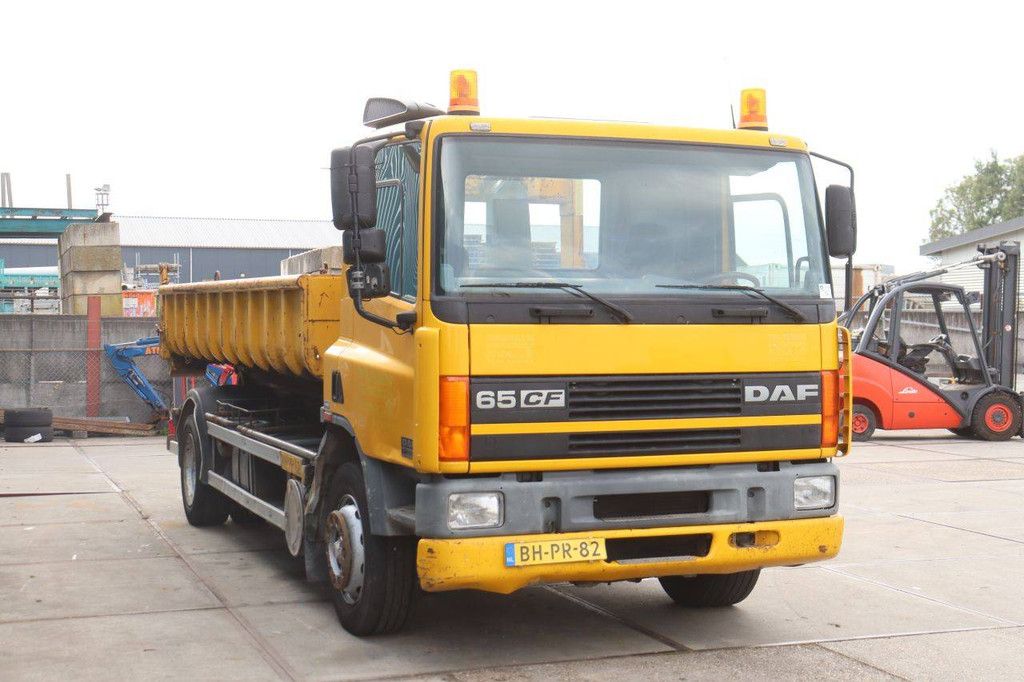 Hooklift system Truck DAF AE 65 NC Diesel 212hp 1999