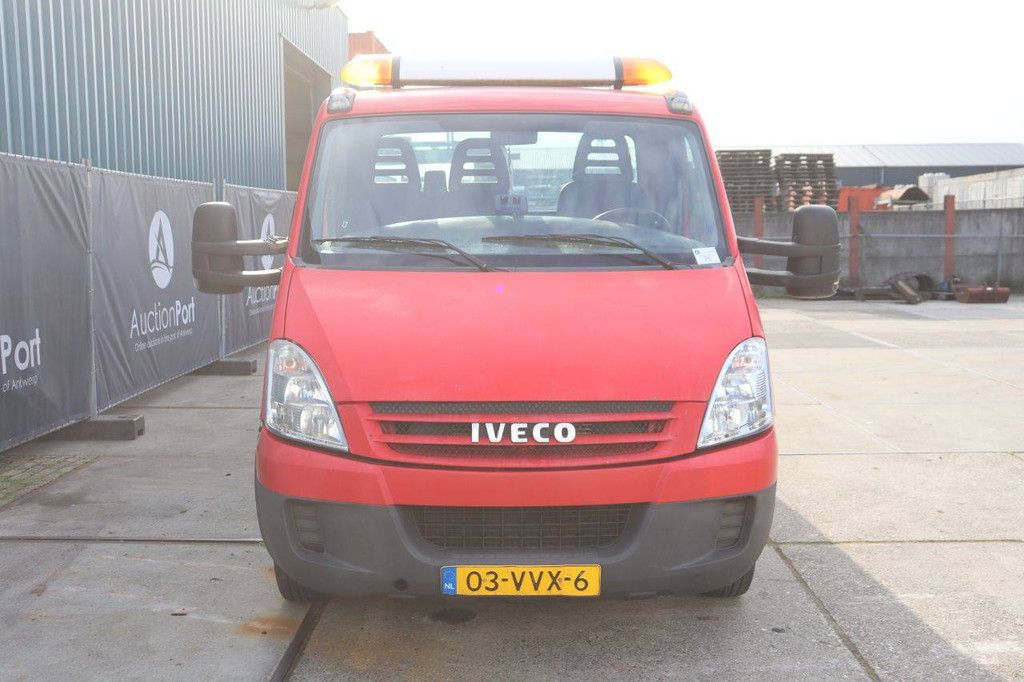 Van Car Transporter Iveco 35C18 Diesel 176hp 2008 With Semi-trailer Veldhuizen