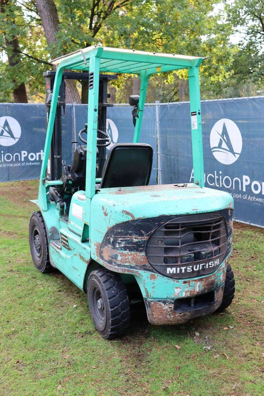 Gabelstapler Mitsubishi FD25K Diesel 2500kg 3,3m 2000 (Marge)