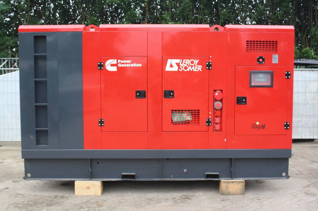Generator Leroy Somer QAS405 Diesel 500kVA 2026 Nieuw Demo