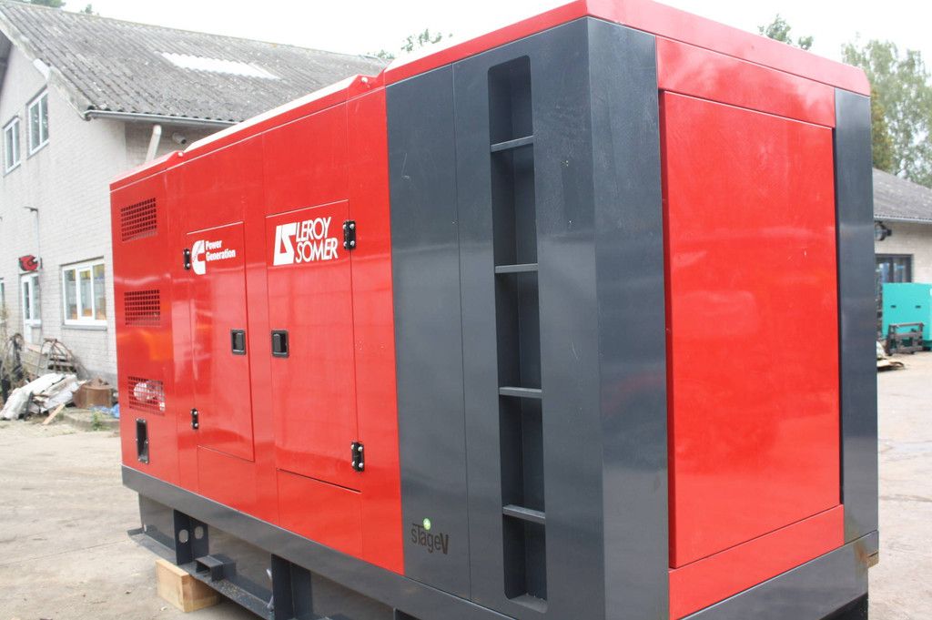 Generator Leroy Somer QAS405 Diesel 500kVA 2026 Nieuw Demo