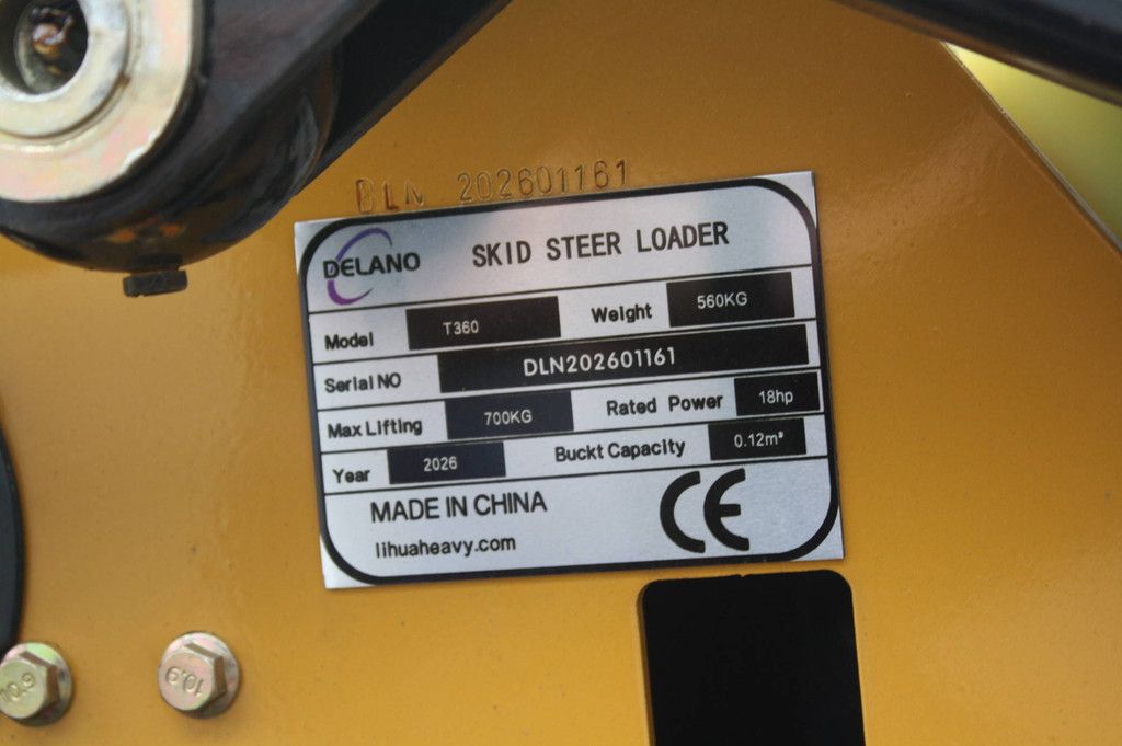 Schranklader Delano T360 Benzine 18pk 2026 Demo