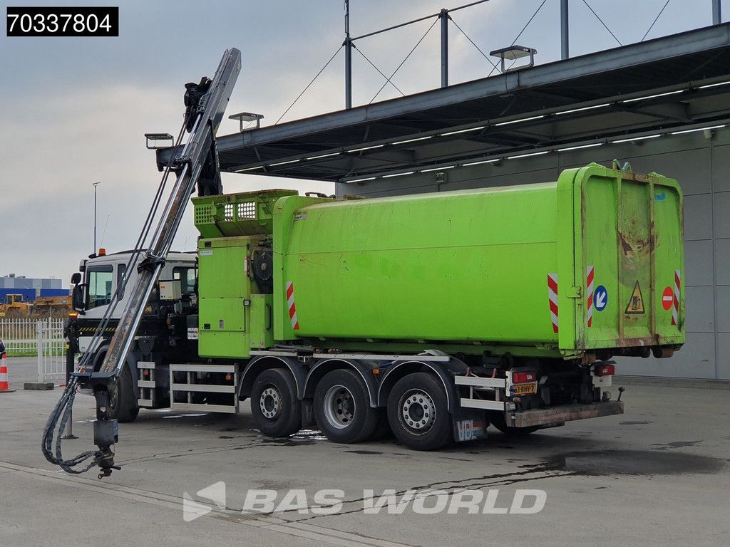 Scania P P360 8X2 Hiab 211 BW 3-hipro Crane Kran VDL Translift Full Air Lift+steering axle Euro 6