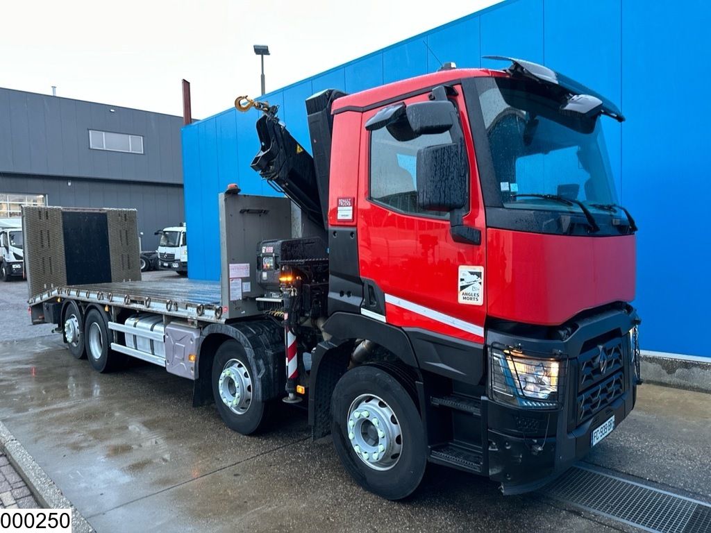 Renault C 380 EURO 6, 8x2, HIAB, Remote