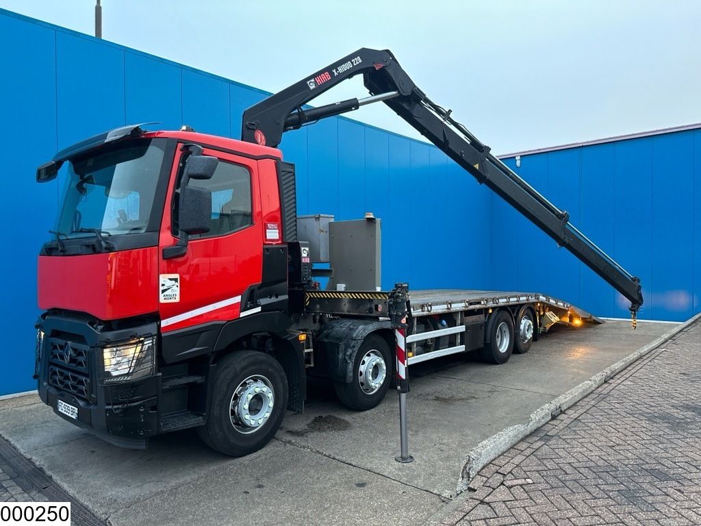 Renault C 380 EURO 6, 8x2, HIAB, Remote