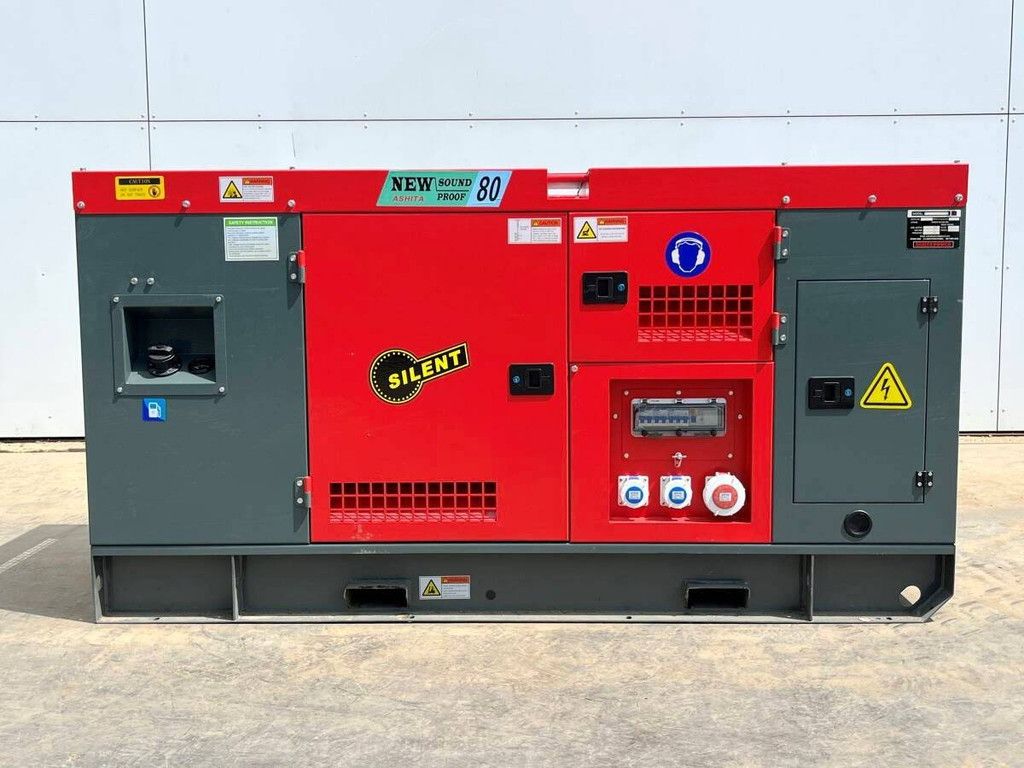 Ashita AG3-80E 80kVA Generator New