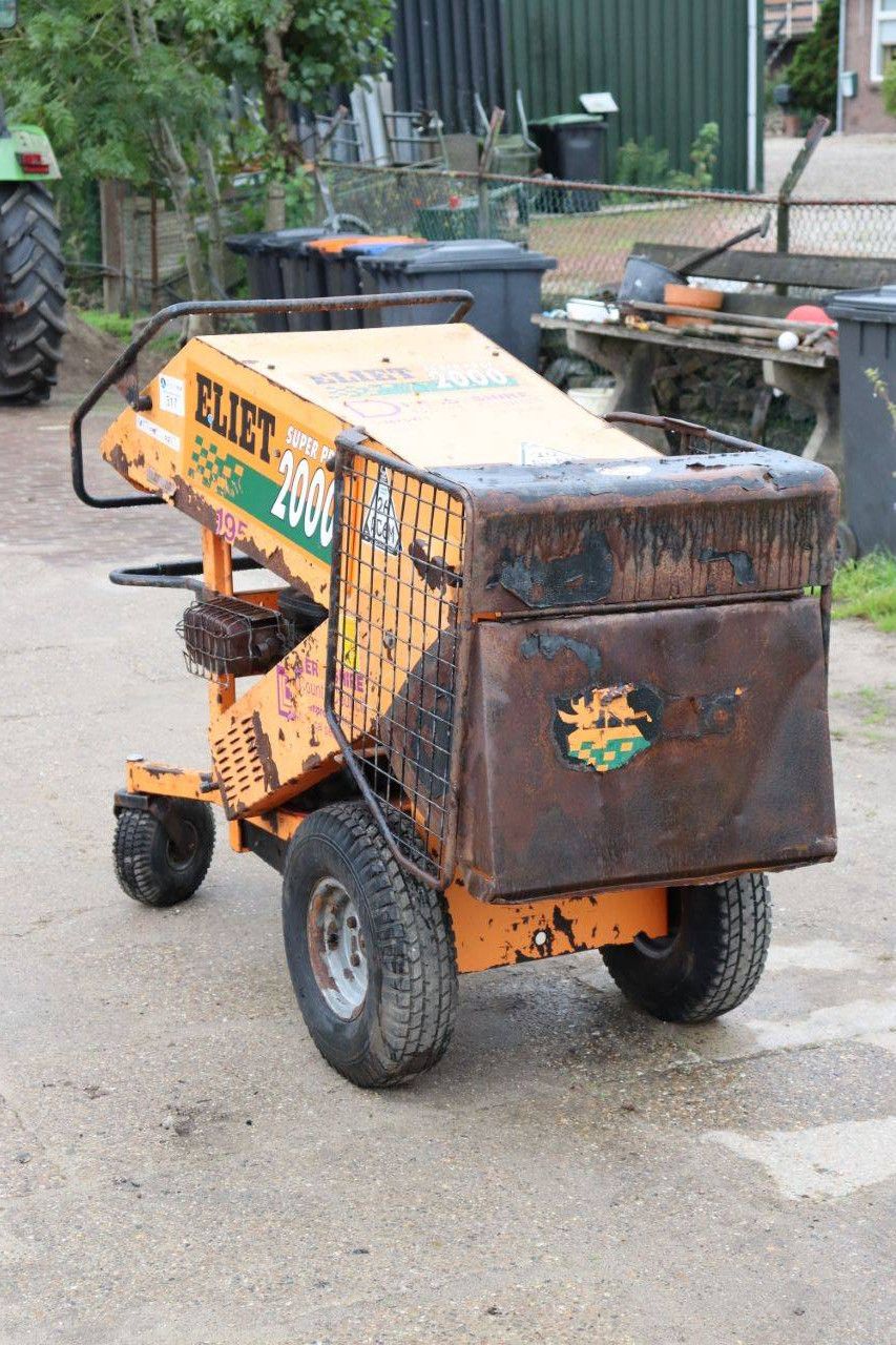 Wood Chipper Eliet Super Prof 2000 Petrol 18hp 2011