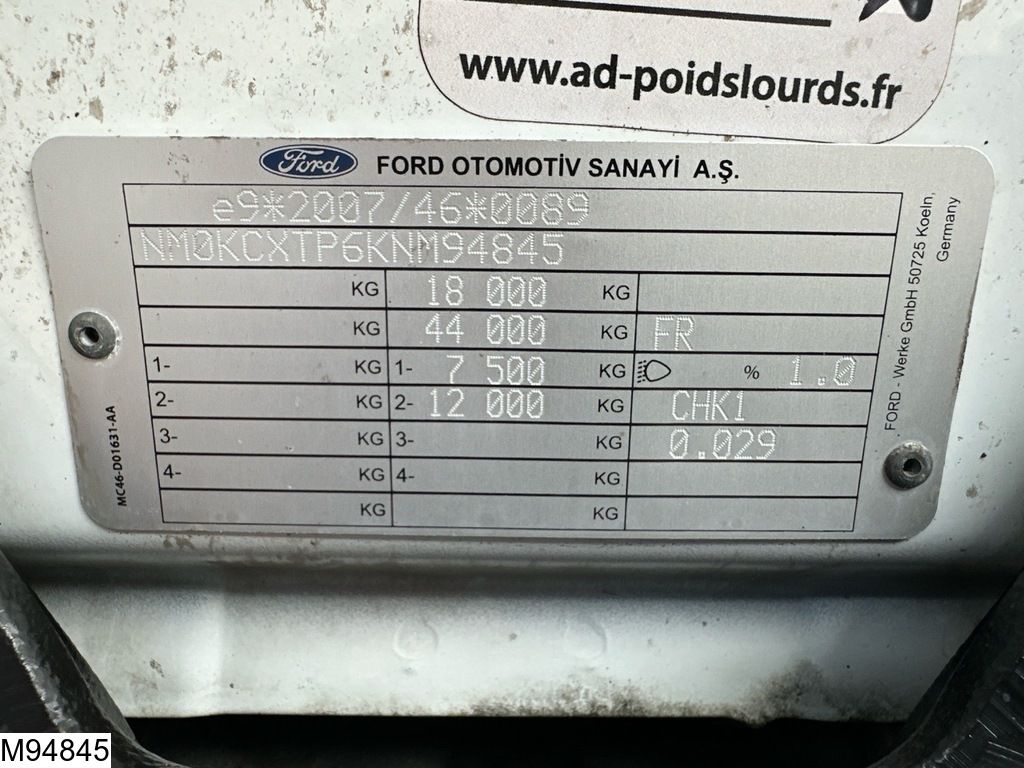 Ford F-max 500 EURO 6, Standairco