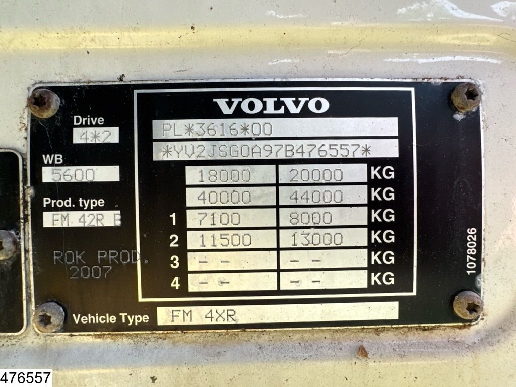 Volvo FM 400 EURO 5, Lohr, Maxilohr, Combi