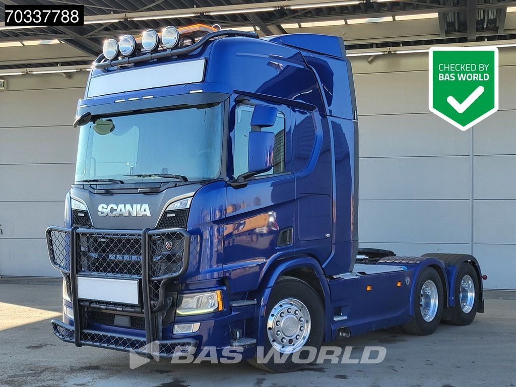 Scania R R580 6X4 Full-Air Retarder Leder Alcoa's Navi ACC Standklima