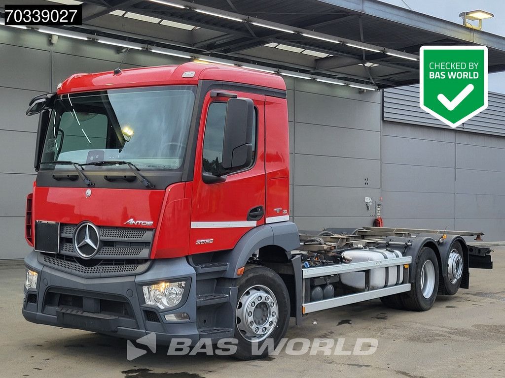 Mercedes Antos Antos 2535 6X2 BDF ADR Full Air Suspension Lift+Steering Axle Automatic Euro 6