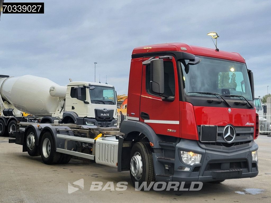 Mercedes Antos Antos 2535 6X2 BDF ADR Full Air Suspension Lift+Steering Axle Automatic Euro 6