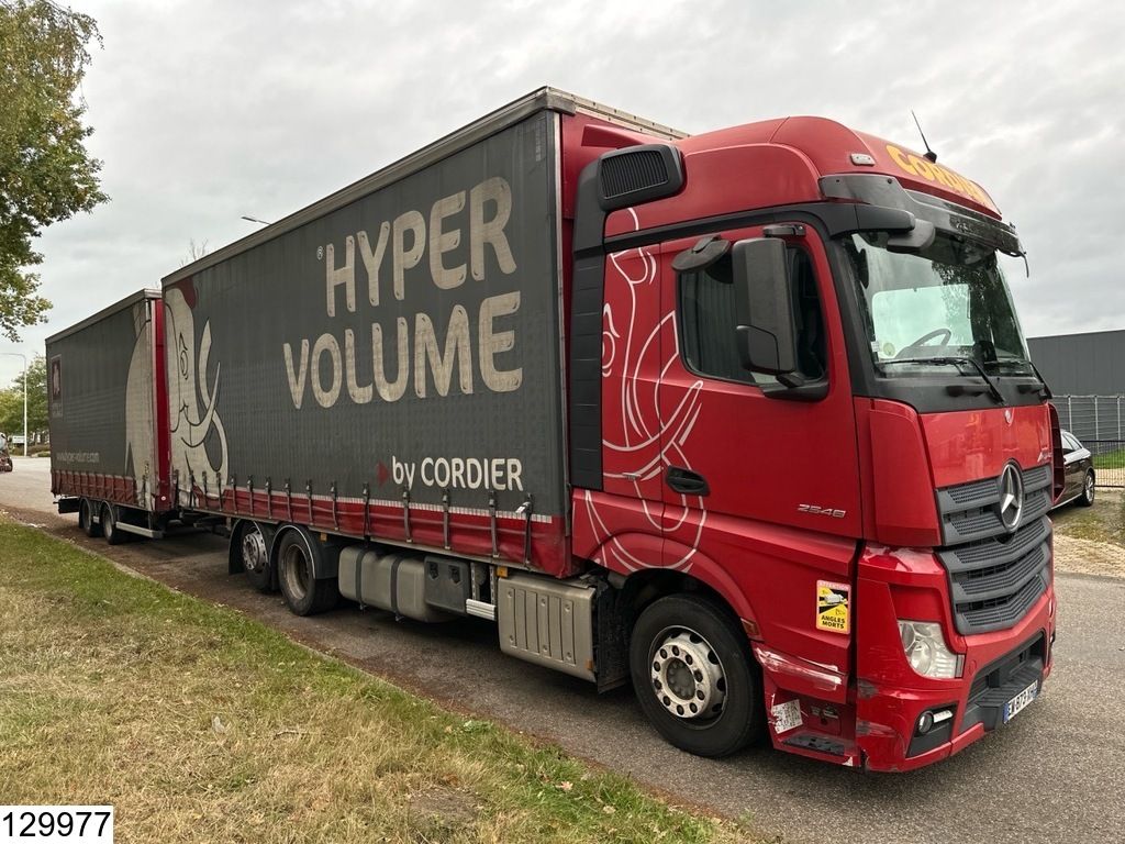 Mercedes Actros 2548 EURO 6, 6x2, Lift roof, Combi