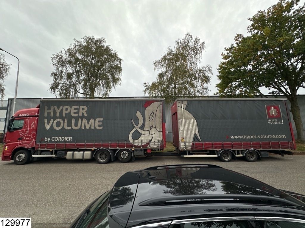 Mercedes Actros 2548 EURO 6, 6x2, Lift roof, Combi
