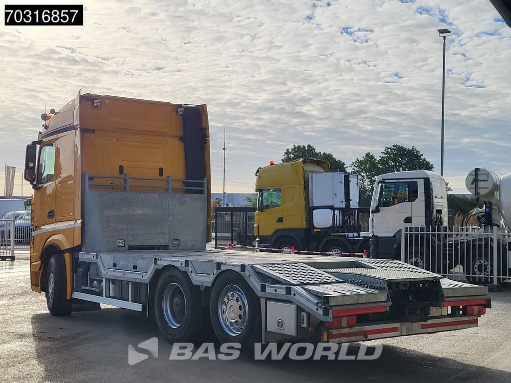 Mercedes Actros Actros 2563 6X2 Machine transporter Lift+Steering axle Xenon Automatic Euro 6