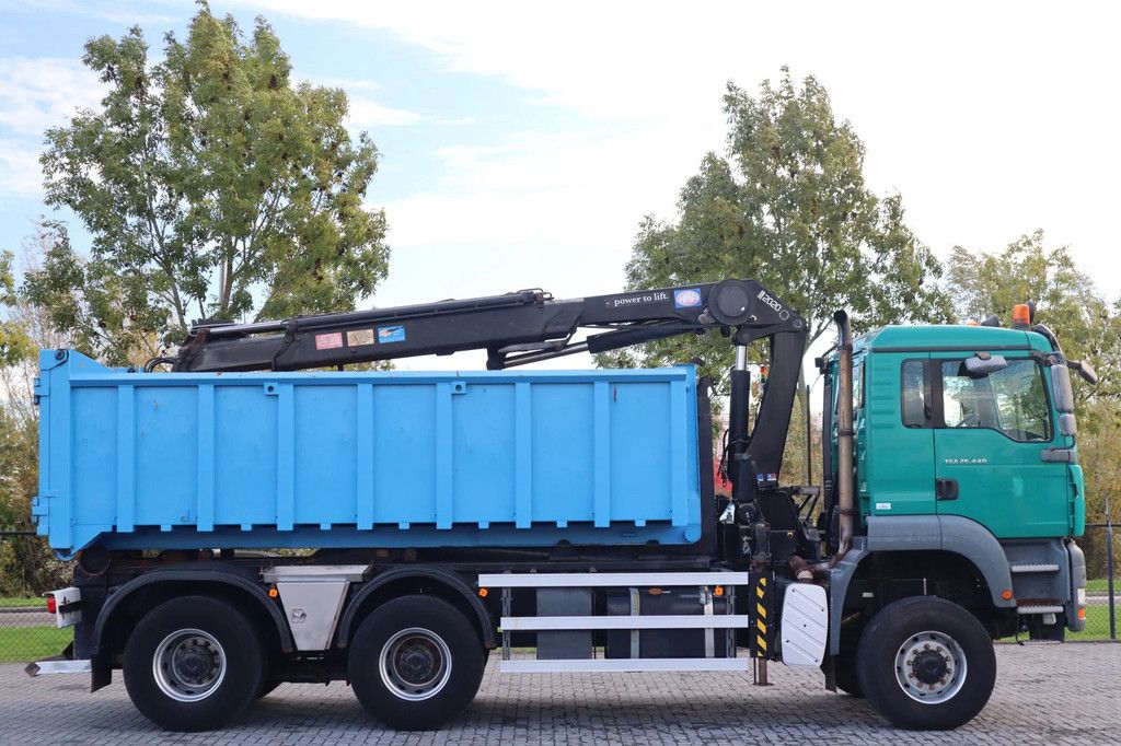 MAN TGA 26.440 6X6 | HYVA HOOKLIFT | HMF 2020-K3 | GRAB