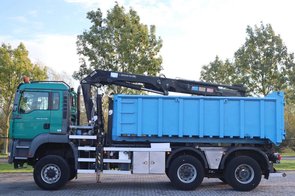 MAN TGA 26.440 6X6 | HYVA HOOKLIFT | HMF 2020-K3 | GRAB