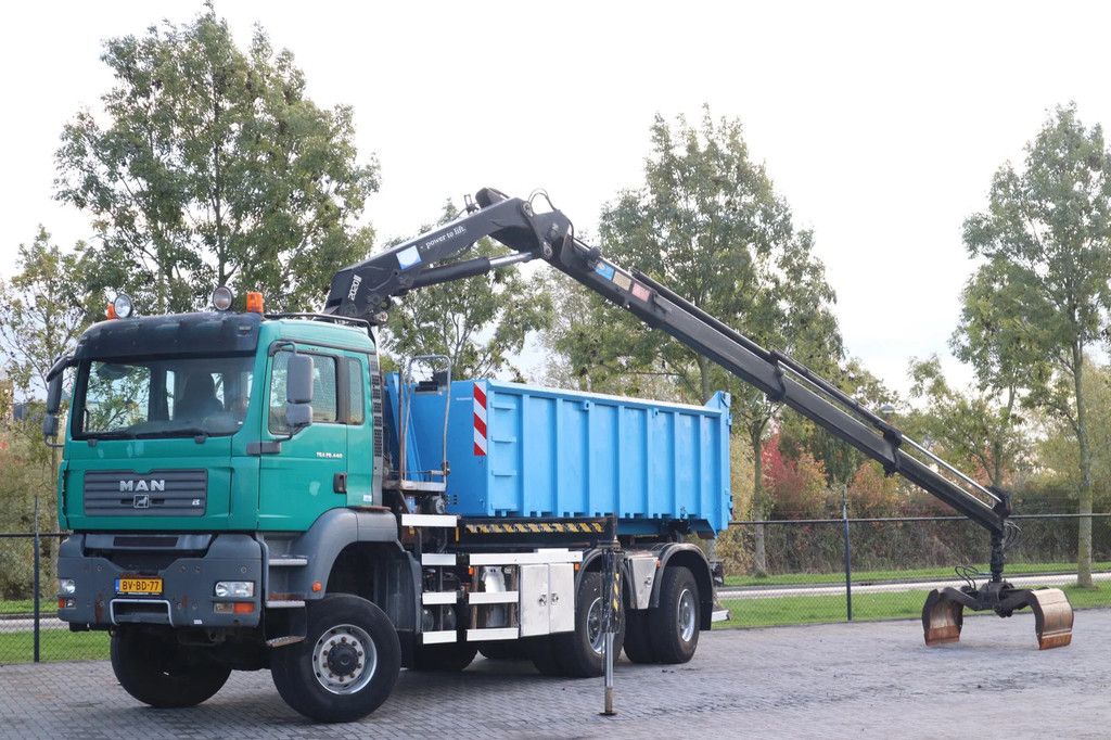 MAN TGA 26.440 6X6 | HYVA HOOKLIFT | HMF 2020-K3 | GRAB