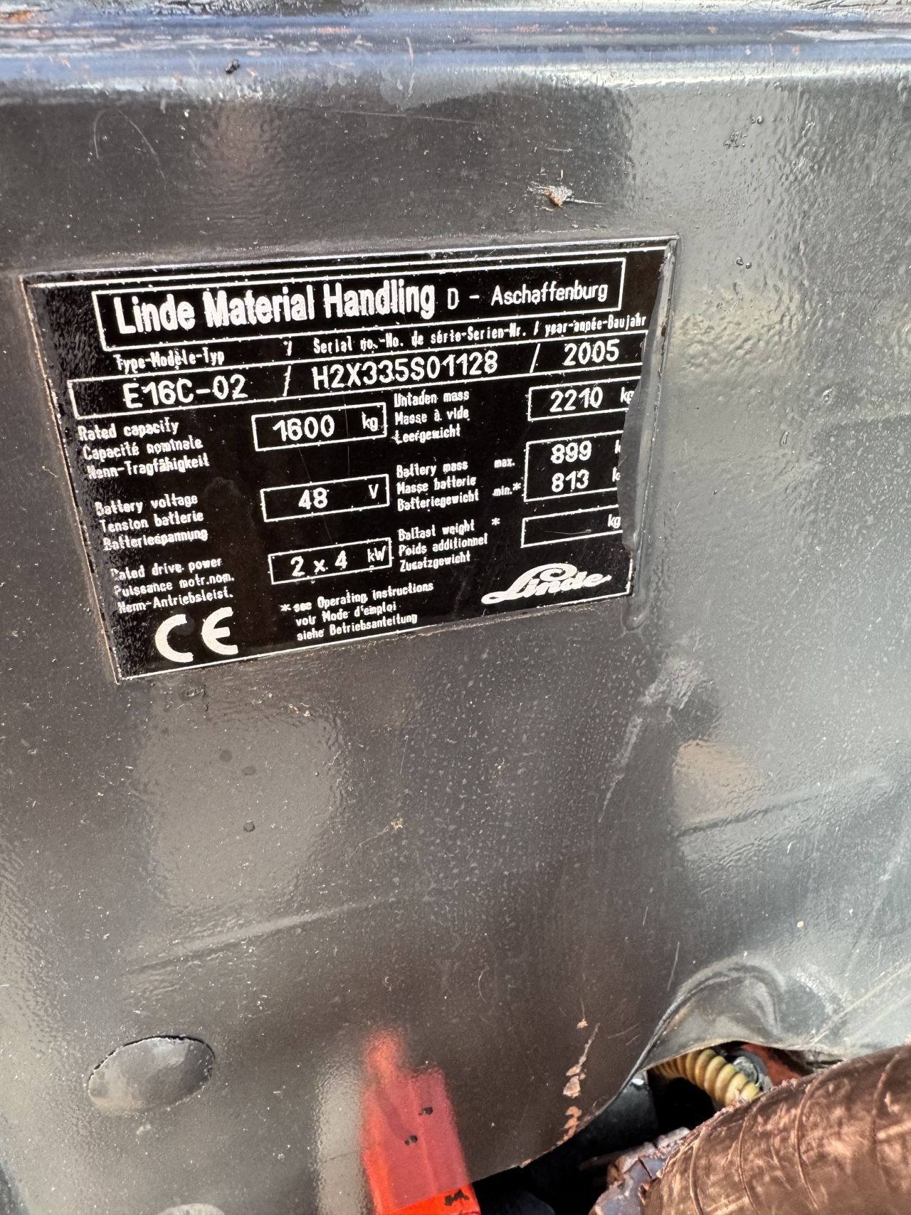 Linde E16 / 2005 / koopje