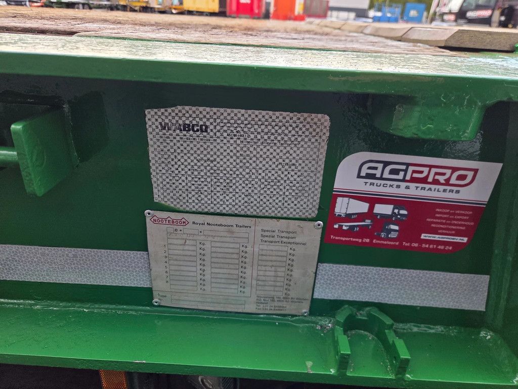 Nooteboom ASDV-40-22 4 as hydr rampen