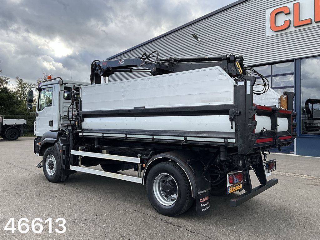Man TGM 18.250 4x4 Full Steel Hiab 11 Tonmeter laadkraan Just 251.246 km!