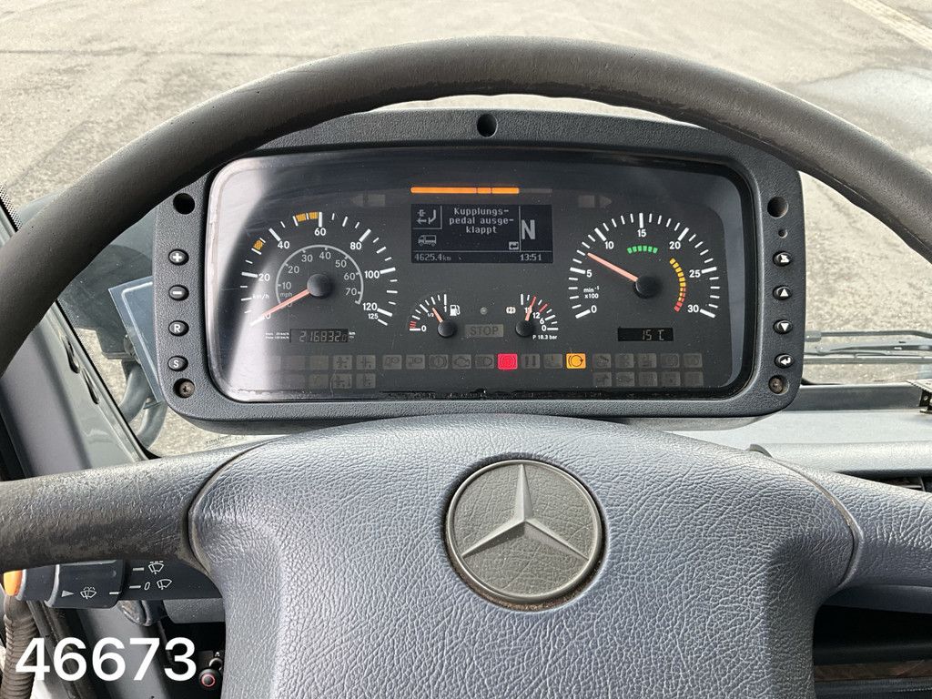 Unimog U 500 4x4 MKG 10 Tonmeter laadkraan Just 216.831 km!