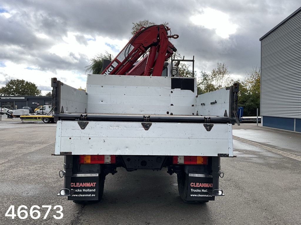 Unimog U 500 4x4 MKG 10 Tonmeter laadkraan Just 216.831 km!