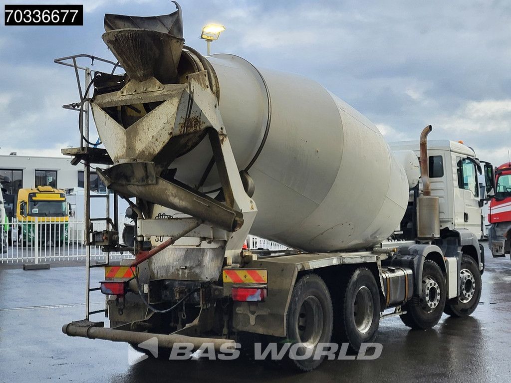MAN TGS TGS 32.420 8X4 9m3 Mixer Full Steel Automatic Euro 6