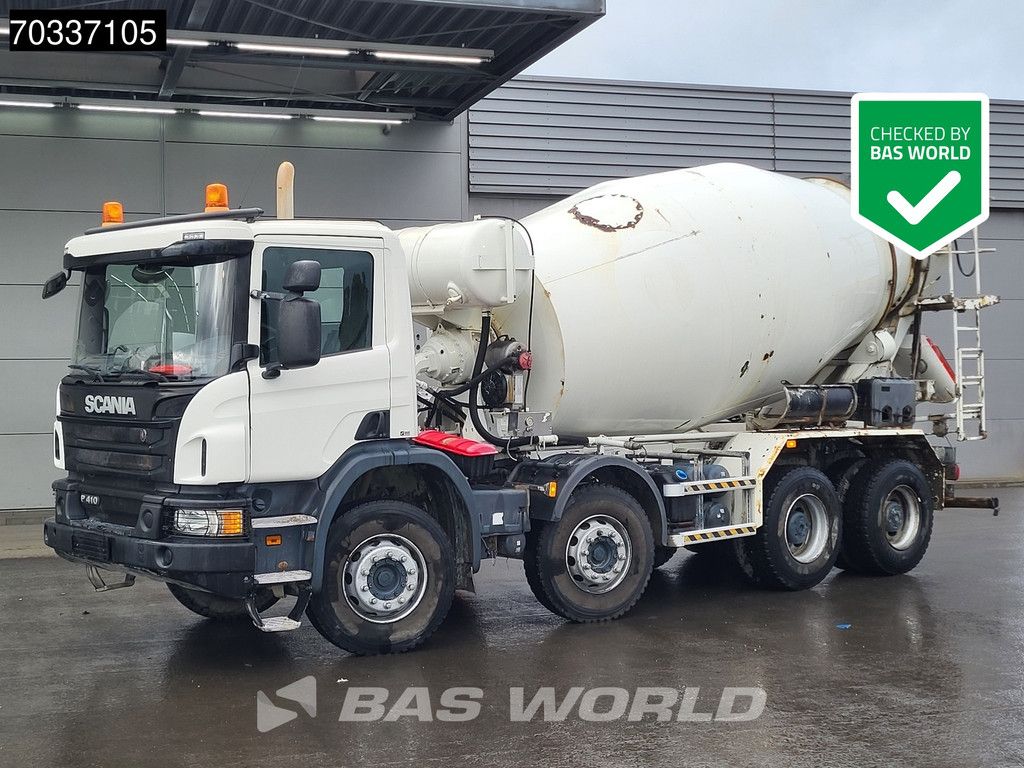 Scania P P410 8X4 9m3 Liebherr mixer Full Steel Big-Axle Automatic Euro 6
