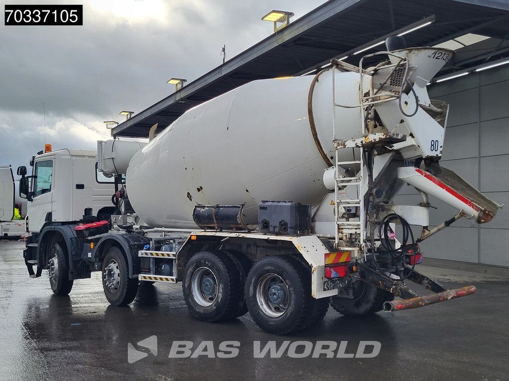 Scania P P410 8X4 9m3 Liebherr mixer Full Steel Big-Axle Automatic Euro 6