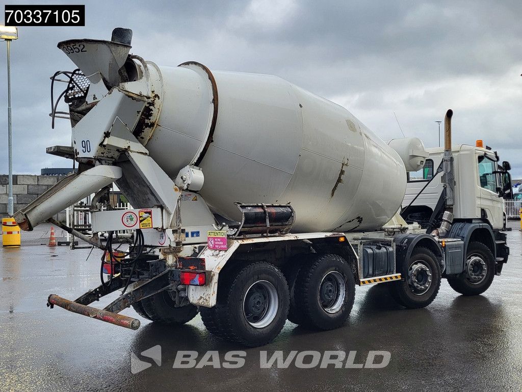 Scania P P410 8X4 9m3 Liebherr mixer Full Steel Big-Axle Automatic Euro 6