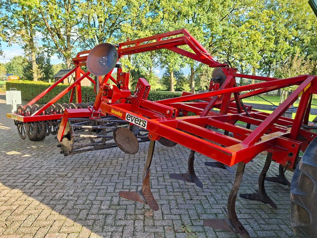 Hekamp Evers cultivator met cambridgerol 3.m breed