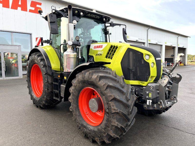 Claas ARION 660 CMATIC CEBIS, FKH + FZW
