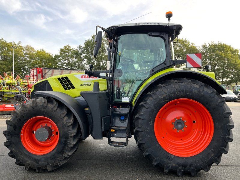 Claas ARION 660 CMATIC CEBIS, FKH + FZW