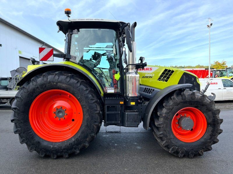 Claas ARION 660 CMATIC CEBIS, FKH + FZW