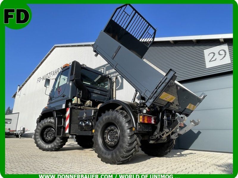 Mercedes-Benz Unimog U400 Agrar , 6 Zylinder, Österreich Typenschein , 1a Zust