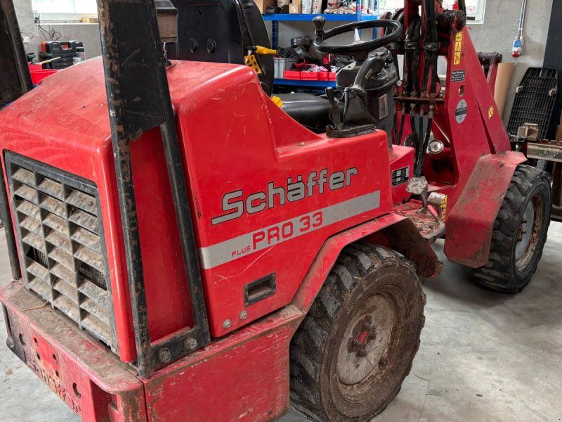 Schäffer pro 33 Fin med skovl, gafler og klo