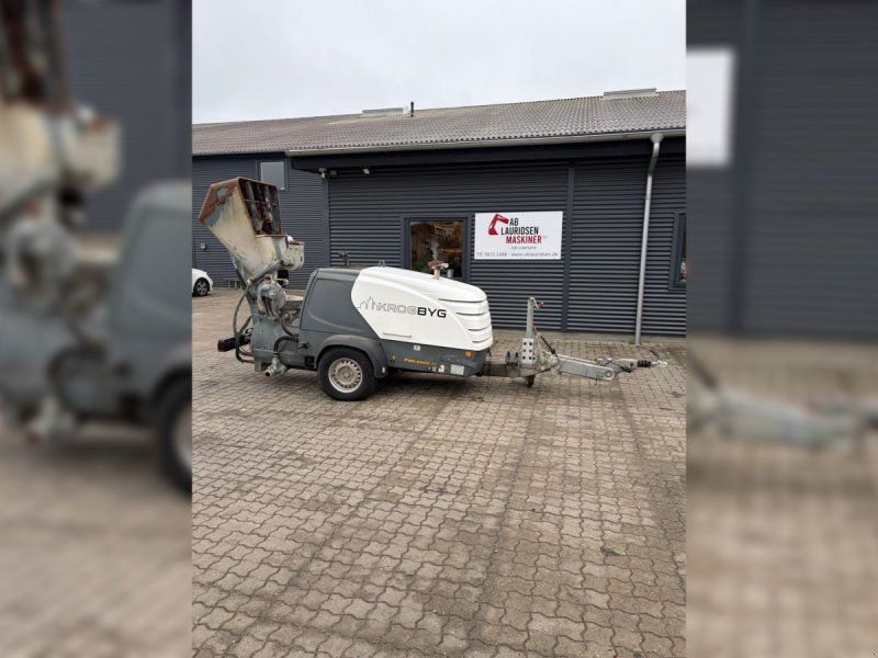 Putzmeister M740 DHBS Slidlagspumpe (Topmodel med skovl, slanger, & treben