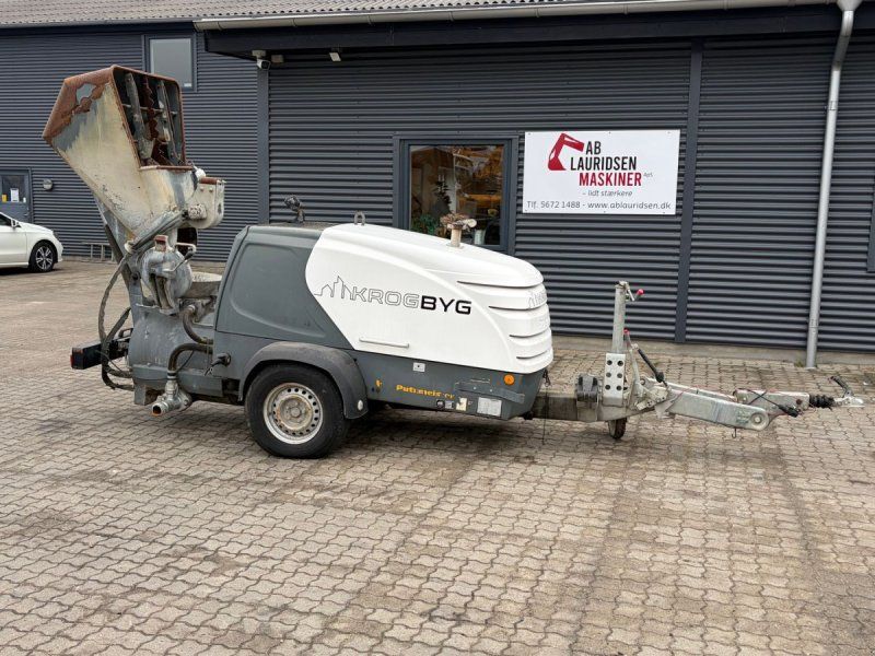Putzmeister M740 DHBS Slidlagspumpe (Topmodel med skovl, slanger, & treben