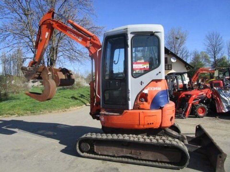 Hitachi 36UE (3,6 Ton. EG) Schnellwechsler + 3 Löffe