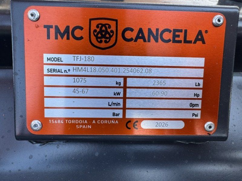 TMC Cancela Forstmulcher TFJ-180