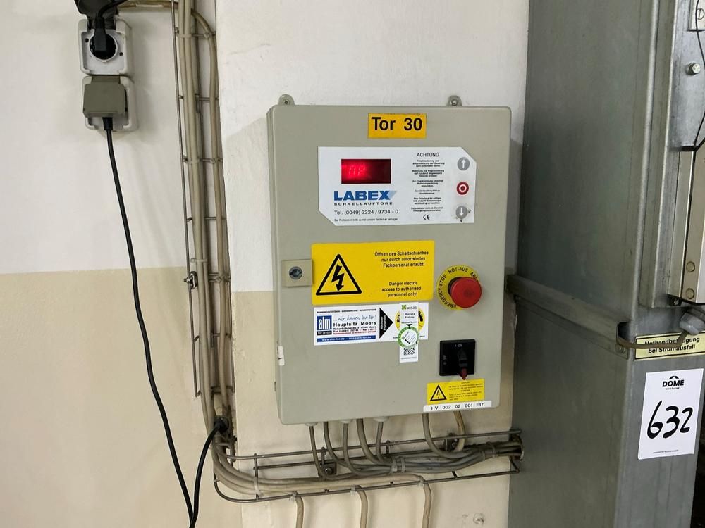 2002 Labex 1300 High speed shutter door