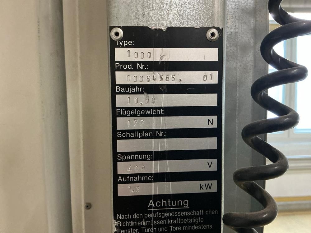 2000 Labex 1000 High speed shutter door