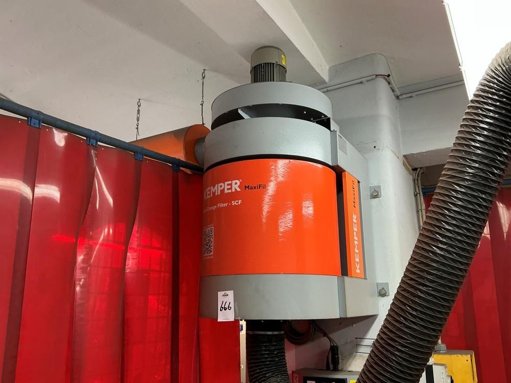 2018 Kemper MaxiFil Welding fume exhaust unit