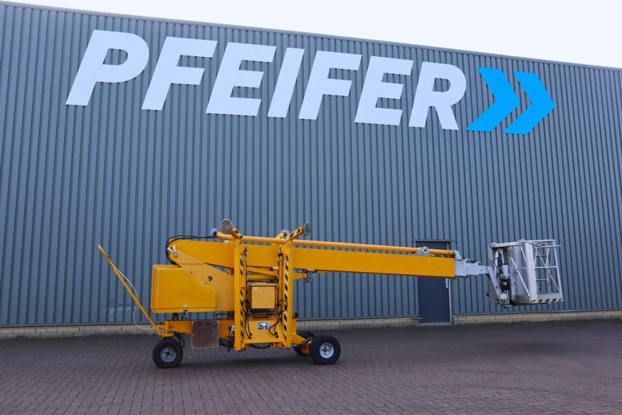 Denka-Lift DL22N Electric, 22m Working Height, 12m Reach, Sim