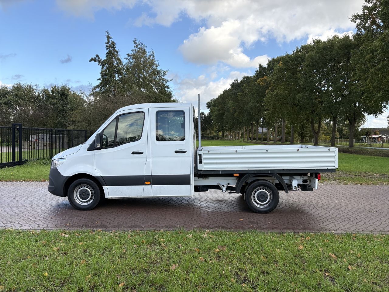 Mercedes Sprinter 316 N1 Open Laadbak Dubbele Cabine Euro6
