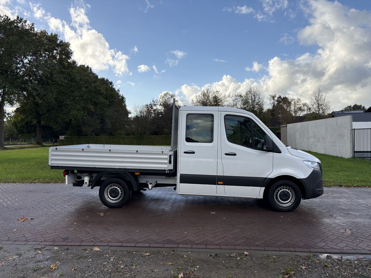 Mercedes Sprinter 316 N1 Open Laadbak Dubbele Cabine Euro6